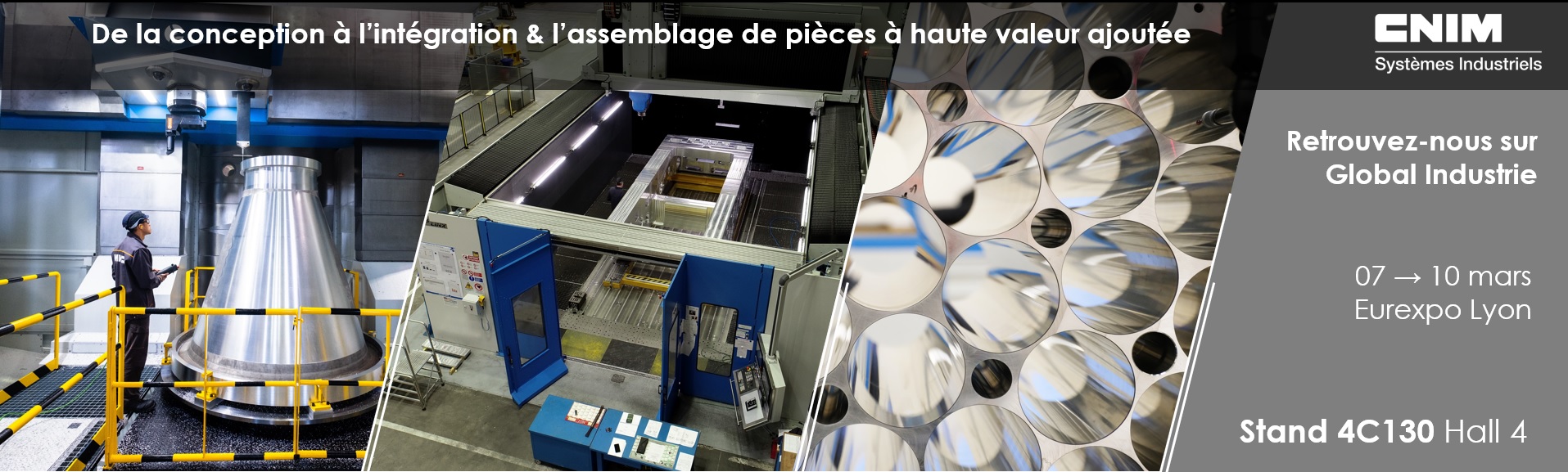 CNIM Systèmes Industriels expose à Global Industrie