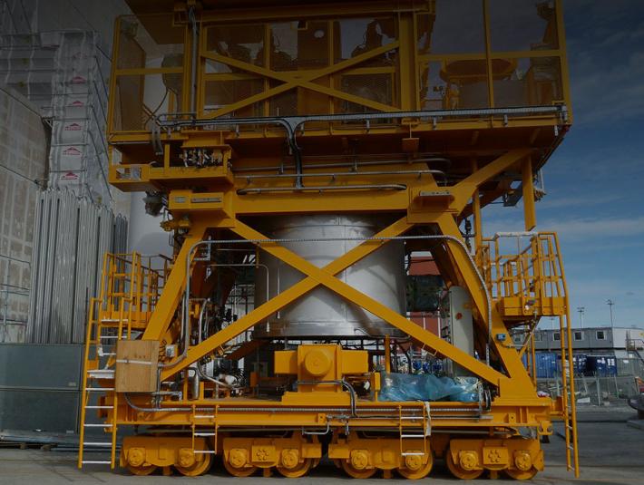 Spent fuel transfer system