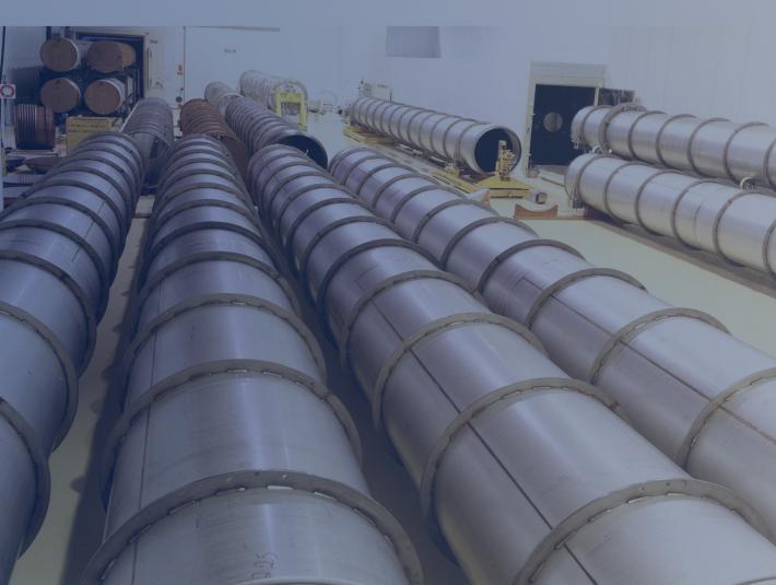 400 vacuum modules for Virgo